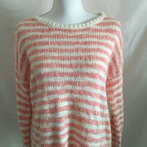 AEROPOSTALE WOMEN'S Sz S pink long sleeve sweater